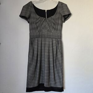 Max & Cleo Plaid Dress Sz XS